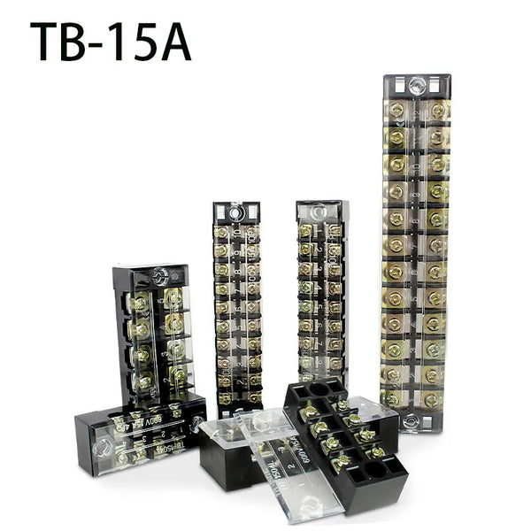 Double Row Barrier Screw Terminal Strip Cable Connector