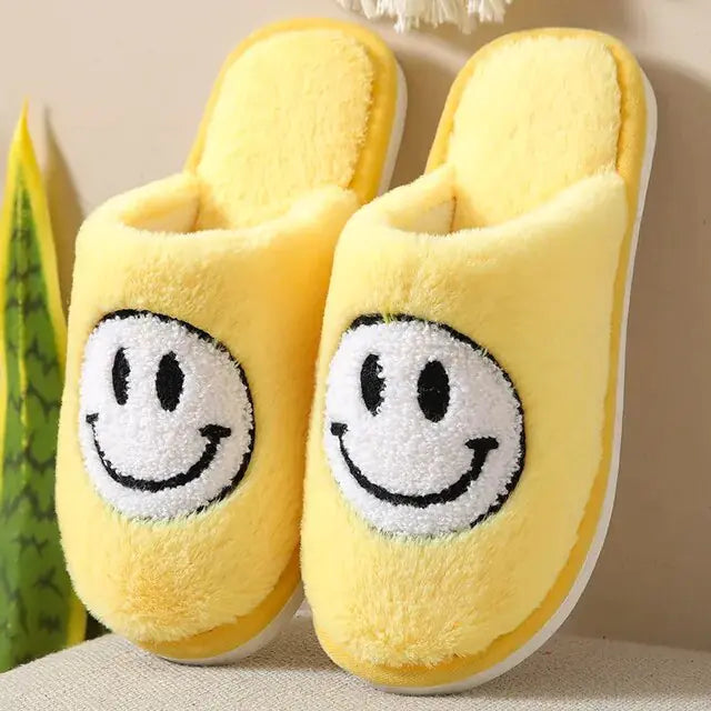 Funny Cute Winter Warm Floor House Home Shoes Female