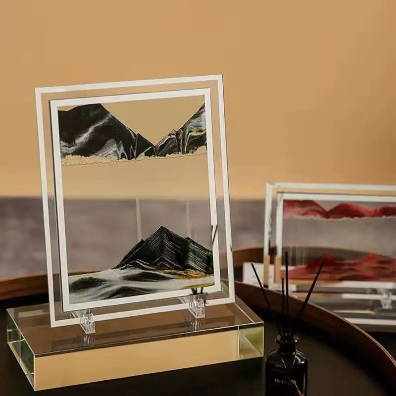 Rectangular Sandscape Art Display