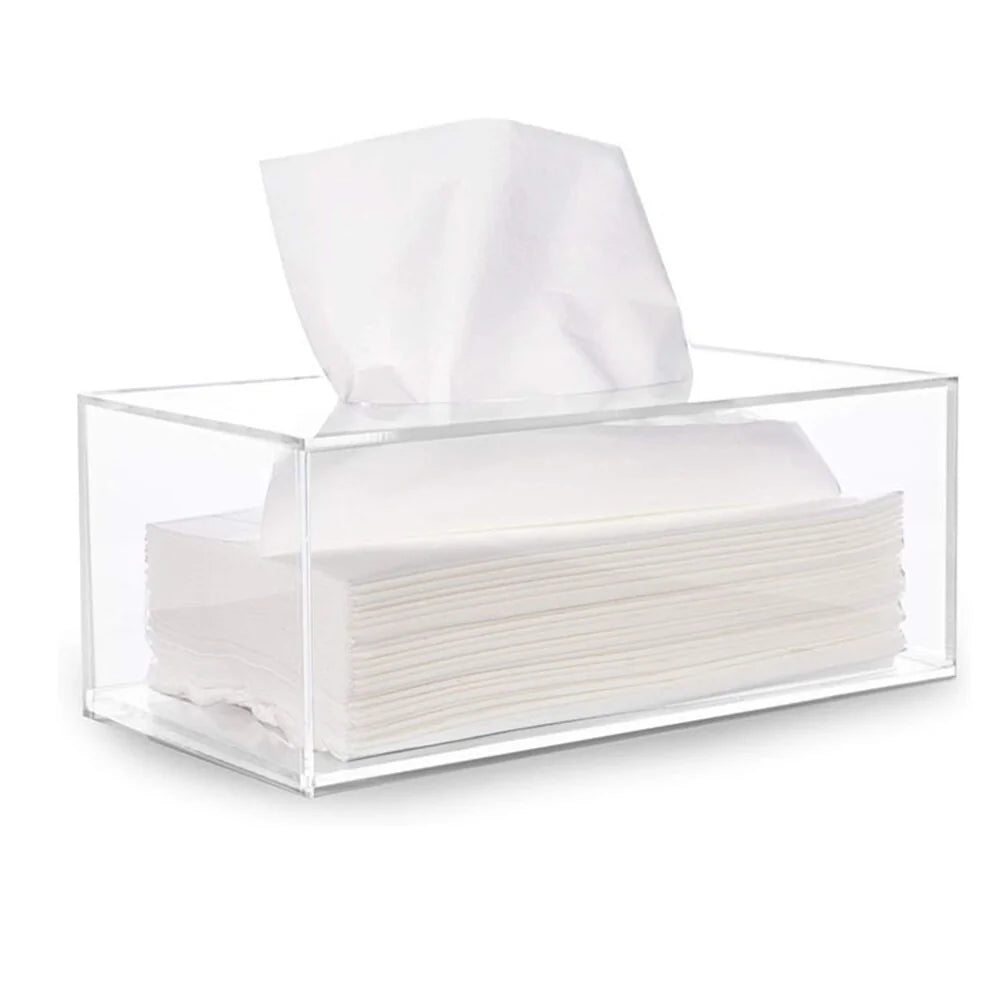 Clear Acrylic Tissue Box Holder