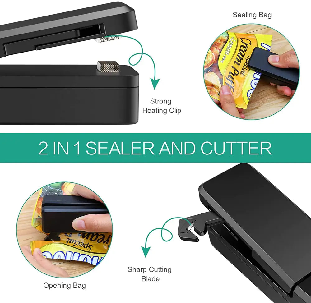 Portable Bag Vacuum Heat Sealer