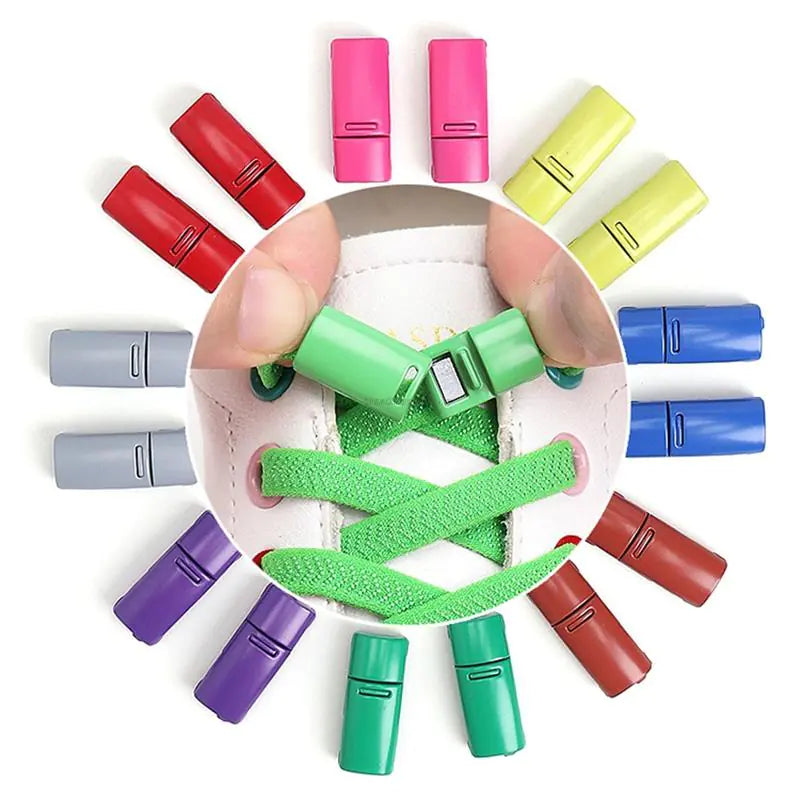 Colorful Magnetic Lock Shoelaces