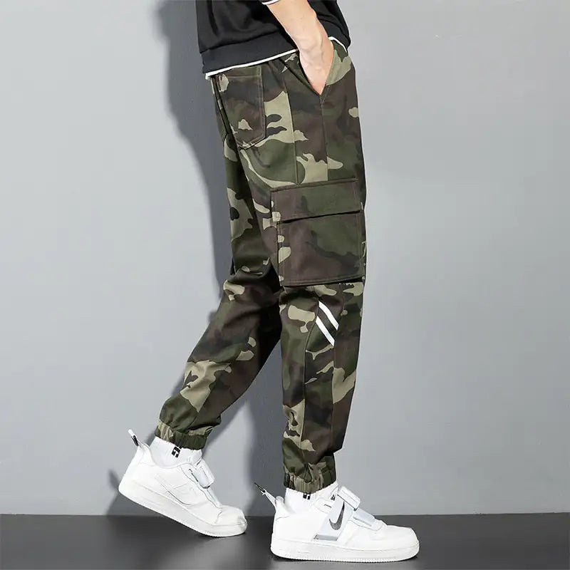 Black Cargo Pants Men