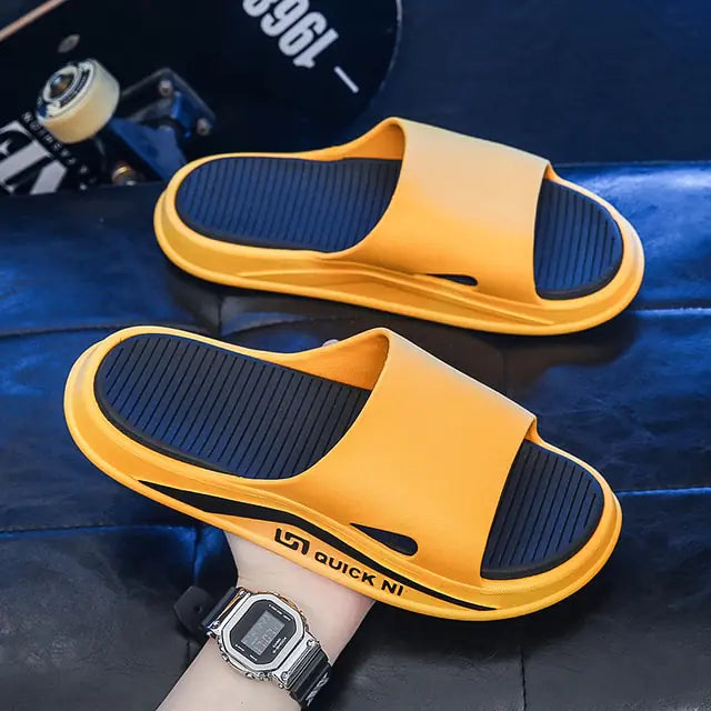 JOYWILL 2022 Summer Men Slippers Outdoor Male Shoes Anti-slip